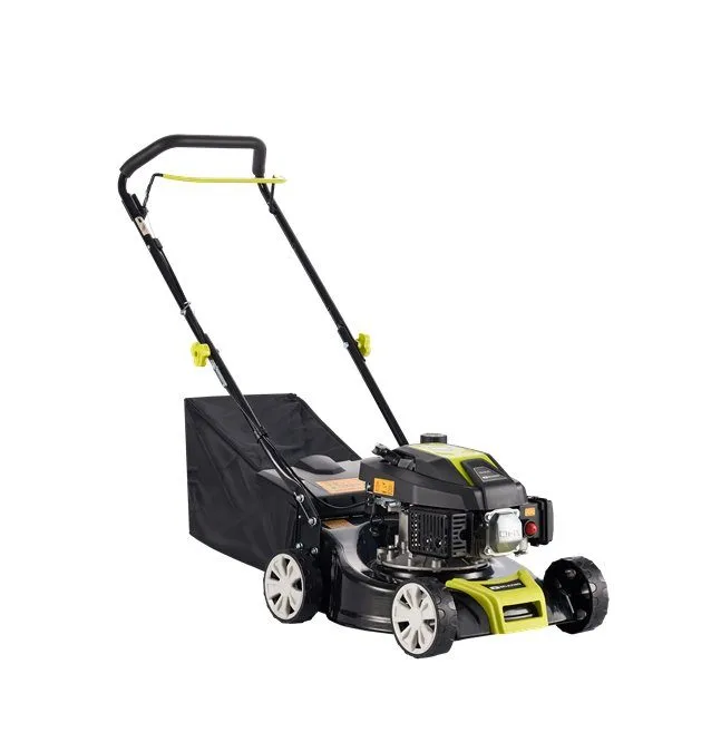 Bensindriven gräsklippare | 40 cm klippbredd | 45L gräsuppsamlare | Metalcraft