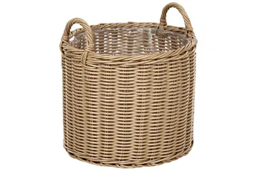 Trädgårdskruka Pendula set om 3 Naturlig - Naturlig - Trädgård & spabad - Trädgårdsskötsel - Odling - Planteringskärl & blomkruka - Stor blomkruka