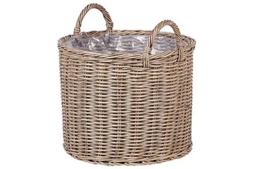 Trädgårdskruka Pendula set om 3 Brun - Brun - Trädgård & spabad - Trädgårdsskötsel - Odling - Planteringskärl & blomkruka - Stor blomkruka
