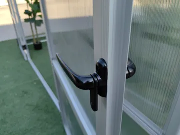Växthus 18m² Premium | Extra hög takhöjd | 6mm kanalplast - Trädgård & spabad - Trädgårdsskötsel - Växthus