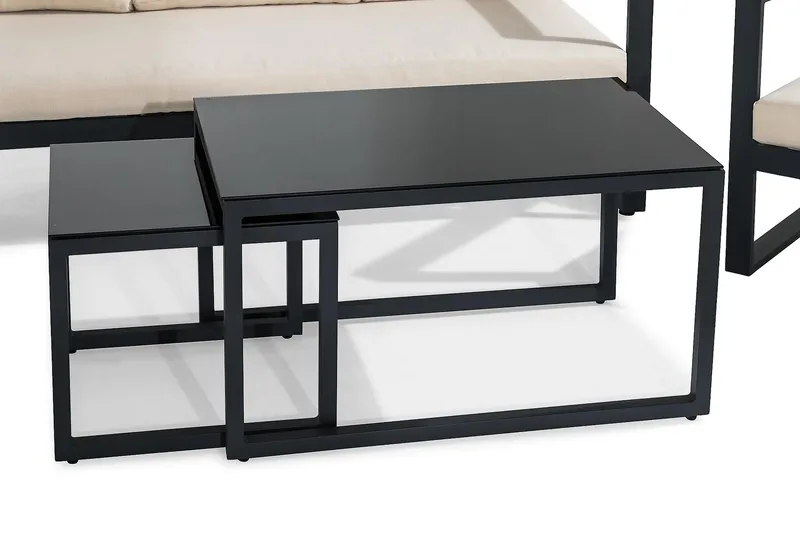 Aspvik Soffgrupp Utomhus 5-sits - Beige - Utemöbler - Loungemöbler - Soffgrupp utomhus
