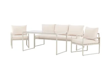 Catania Soffgrupp Utomhus 5-sits - Beige - Utemöbler - Loungemöbler - Soffgrupp utomhus