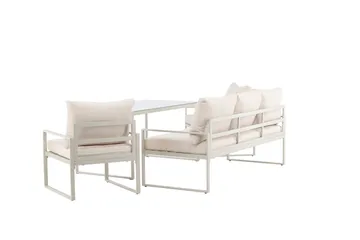 Catania Soffgrupp Utomhus 5-sits - Beige - Utemöbler - Loungemöbler - Soffgrupp utomhus