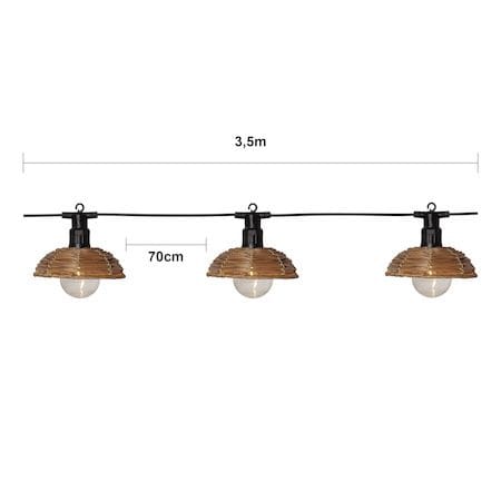 Cesta Light Ljusslinga - Ljusbrun - Trädgård & spabad - Utemiljö - Altan & terrass - Altanbelysning