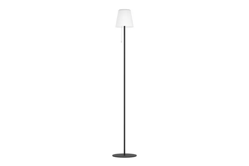 Golvlampa Eglo Scordiano-L Vit/Svart - Vit/Svart - Trädgård & spabad - Utemiljö - Altan & terrass - Altanbelysning