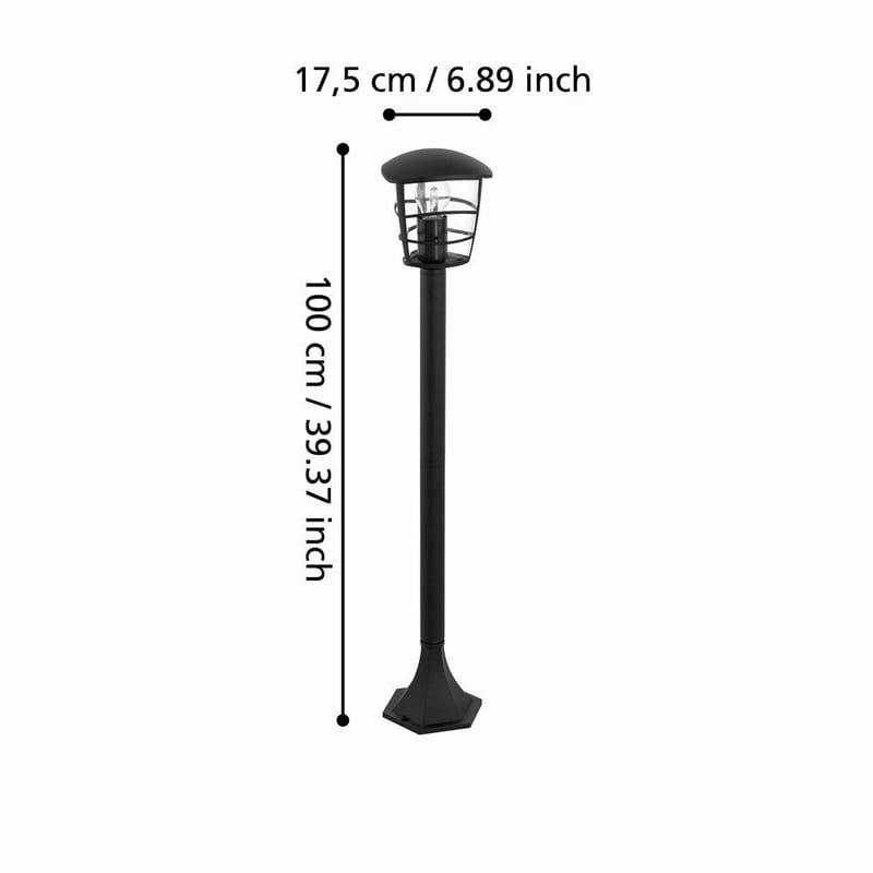 Golvljus Aloria - 17 cm - Belysning & el - Utomhusbelysning - Stolplykta