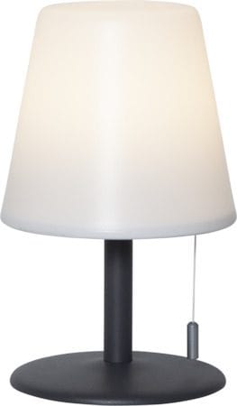 Kreta Bordslampa 16 cm - vit och svart - Trädgård & spabad - Utemiljö - Altan & terrass - Altanbelysning