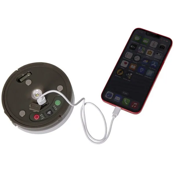 LED-ljusslinga Rondo 10 m USB - Vit / Grå - Trädgård & spabad - Utemiljö - Altan & terrass - Altanbelysning
