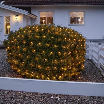 Ljusnät jul Golden Warm White 2x2 m 160 ljus - Svart - Trädgård & spabad - Utemiljö - Altan & terrass - Altanbelysning