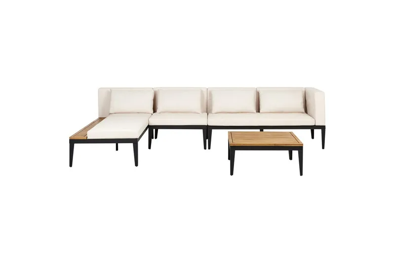 Loungegrupp med bord Bracciano 4-Sits - 4-Sits - Utemöbler - Loungemöbler - Soffgrupp utomhus