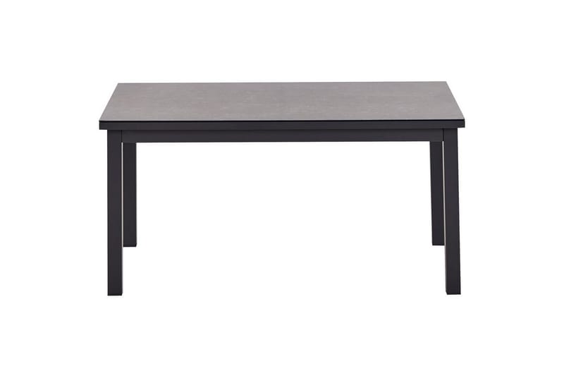 Loungegrupp Messina Vit/svart/grå - Vit/svart/grå - Utemöbler - Loungemöbler - Soffgrupp utomhus