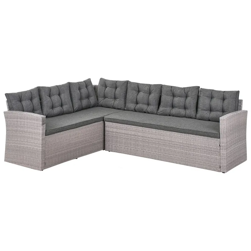 Loungeset Viterbo - Utemöbler - Loungemöbler - Soffgrupp utomhus