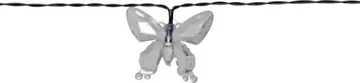 Papillon Solcellsslinga - transparent - Trädgård & spabad - Utemiljö - Altan & terrass - Altanbelysning