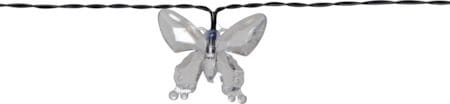 Papillon Solcellsslinga - transparent - Trädgård & spabad - Utemilj ö - Altan & terrass - Altanbelysning