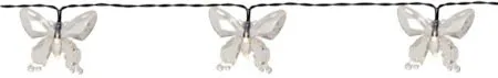 Papillon Solcellsslinga - transparent - Trädgård & spabad - Utemiljö - Altan & terrass - Altanbelysning