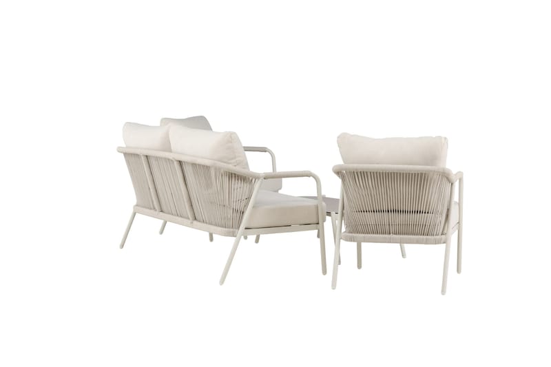Sicily Soffgrupp Utomhus 4-sits - Beige - Utemöbler - Loungemöbler - Soffgrupp utomhus
