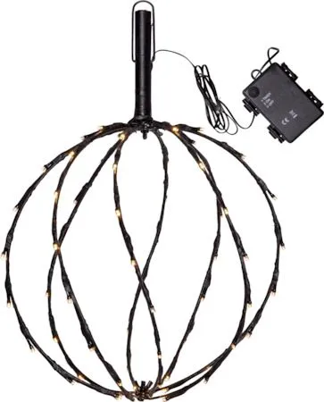 Sphere Utomhusdekoration belysning 30 cm - Svart - Trädgård & spabad - Utemiljö - Altan & terrass - Altanbelysning