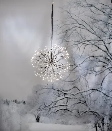 Stardust Hängande dekoration belysning 40 cm - Svart - Trädgård & spabad - Utemiljö - Altan & terrass - Altanbelysning