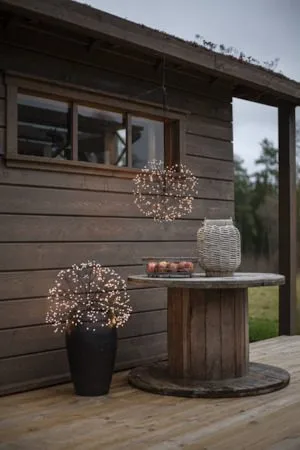 Stardust Hängande dekoration belysning 40 cm - Svart - Trädgård & spabad - Utemiljö - Altan & terrass - Altanbelysning