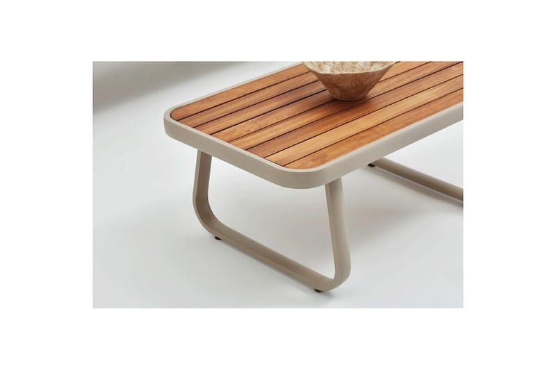 Trädgårdsloungeset Rio Beige - Beige - Utemöbler - Loungemöbler - Soffgrupp utomhus