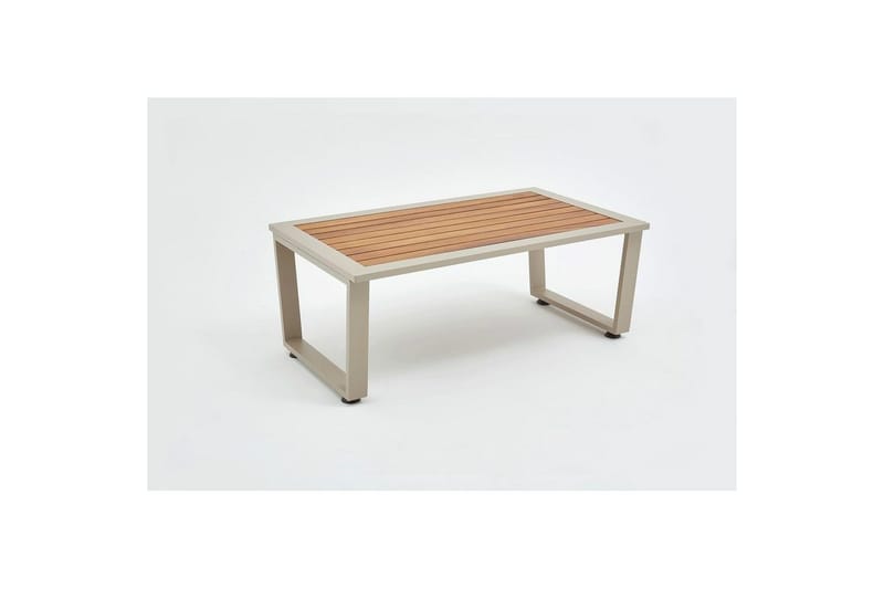 Trädgårdsloungeset Sudassento Beige - Beige - Utemöbler - Loungemöbler - Soffgrupp utomhus