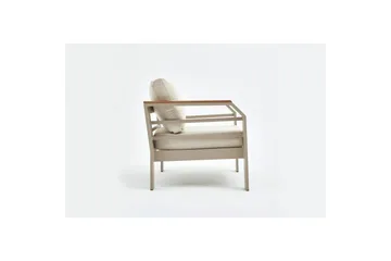 Trädgårdsloungeset Sudassento Beige - Beige - Utemöbler - Loungemöbler - Soffgrupp utomhus