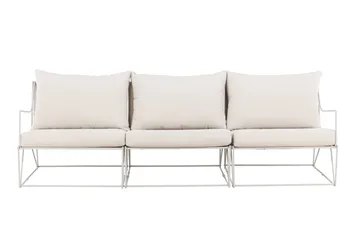 Usteryd 3 sits Loungesoffa - Beige - Utemöbler - Loungemöbler - Loungesoffa