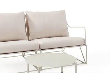 Usteryd Utesoffa 2-sits med Usteryd Soffbord - Beige - Utemöbler - Loungemöbler - Soffgrupp utomhus