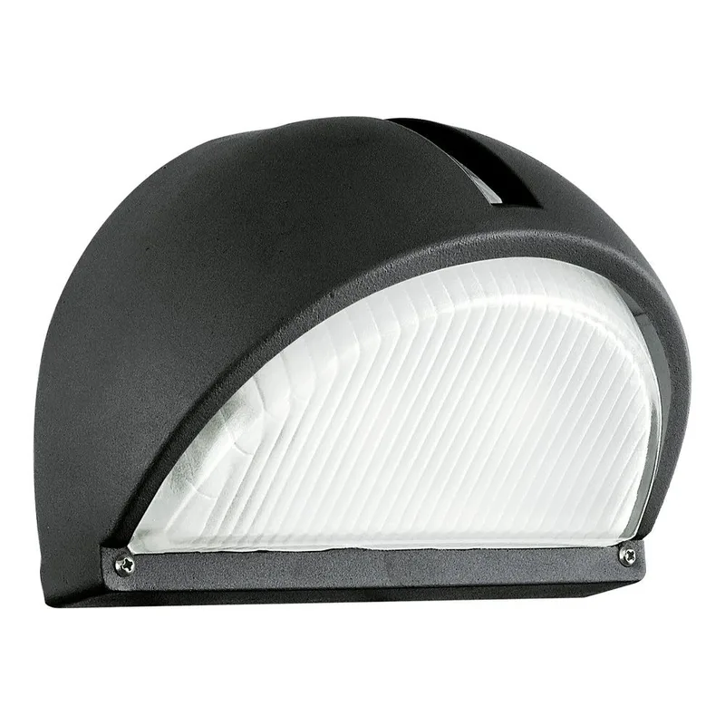 Utvändig vägglampa Onja, Svart