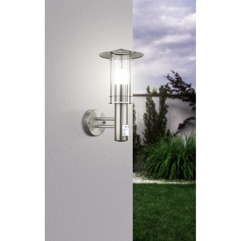 Vägglampa Lisio med sensor - 36 cm - Trädgård & spabad - Utemiljö - Entré - Entrébelysning