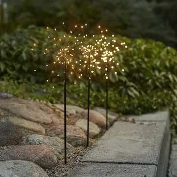 Firework Utomhusdekoration belysning - svart - Trädgård & spabad - Utemiljö - Entré - Entrébelysning