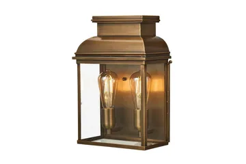 Old Bailey Elstead Lighting Vägglampa utomhus - Brass - Trädgård & spabad - Utemiljö - Entré - Entrébelysning