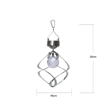 Roma Solcellsvindspel 16 cm - silver - Inredning - Julpynt & helgdekoration - Julpynt & juldekoration - Julängel & julfigur