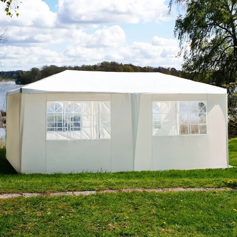 Partytält 3x6m med väggar | Vit