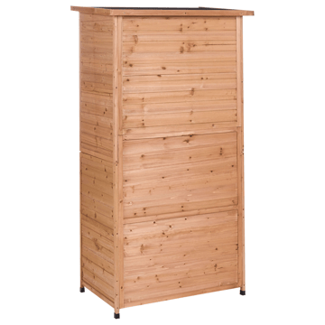 Redskapsförråd Arsego 67x96 cm - Brun - Trädgård & spabad - Uterum & fritidshus - Förråd & bodar - Förrådsbod