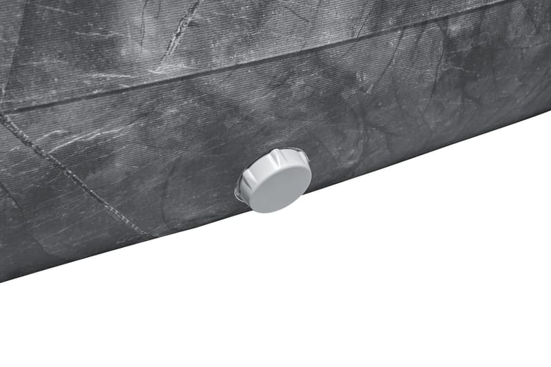 Bestway pool ovan mark 9,56x4,88m – 132cm djup | APX 365™ Rektangulär Stålpool (561KJ) - Mörkgrå - Trädgård & spabad - Utomhusbad - Pool - Pool ovan mark