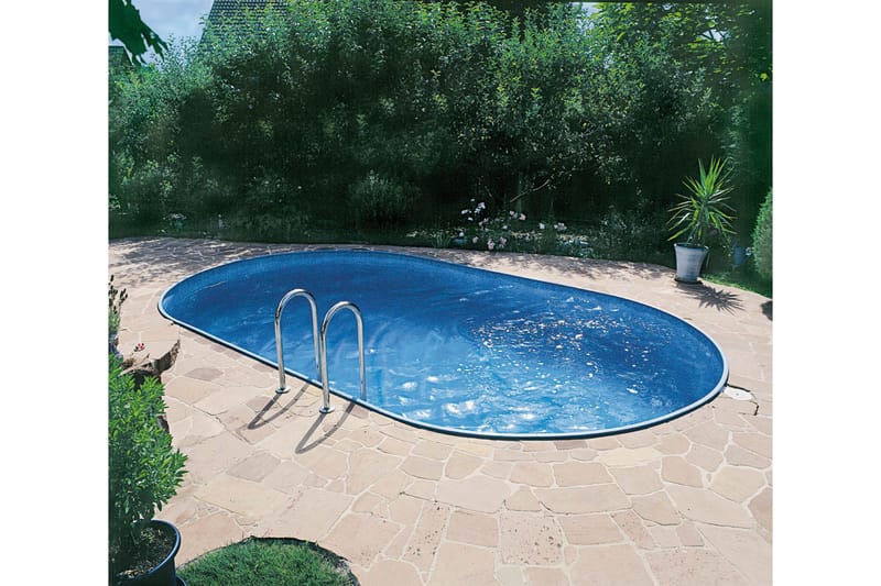 Planet Pool Stålväggspool Premium Oval 6,0x3,2x1,5m Inbyggd - Planet Pool - Trädgård & spabad - Utomhusbad - Pool - Pool ovan mark
