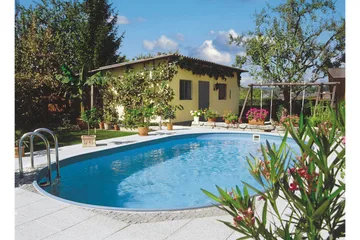 Planet Pool Stålväggspool Premium Oval 6,0x3,2x1,5m Inbyggd - Planet Pool - Trädgård & spabad - Utomhusbad - Pool - Pool ovan mark