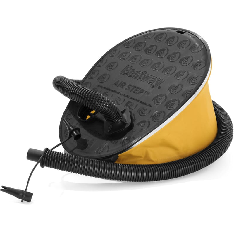 Bestway Air step Pro - fotpump 28x22cm Gul - Bestway - Trädgård & spabad - Utomhusbad - Pool & sparengöring - Cirkulationspump & poolpump