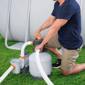 Bestway Flowclear sandfilterpump till ovanmarkpool - Trädgård & spabad - Utomhusbad - Pool & sparengöring - Sandfilter