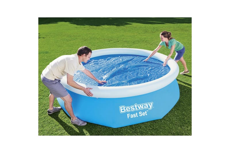 Flowclear solskydd/poolöverdrag till ovanmarkpool - 3,66m Bl - Bestway - Trädgård & spabad - Utomhusbad - Pool & spatillbehör - Övriga pooltillbehör
