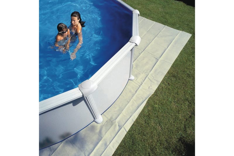Marktäckning Swim & Fun Oval pool - Trädgård & spabad - Utomhusbad - Pool & spatillbehör - Poolduk & pool-liner
