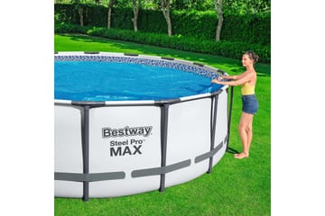 Flowclear solskydd/poolöverdrag till ovanmarkpool - 3,66m Bl - Bestway - Trädgård & spabad - Utomhusbad - Pool & spatillbehör - Övriga pooltillbehör