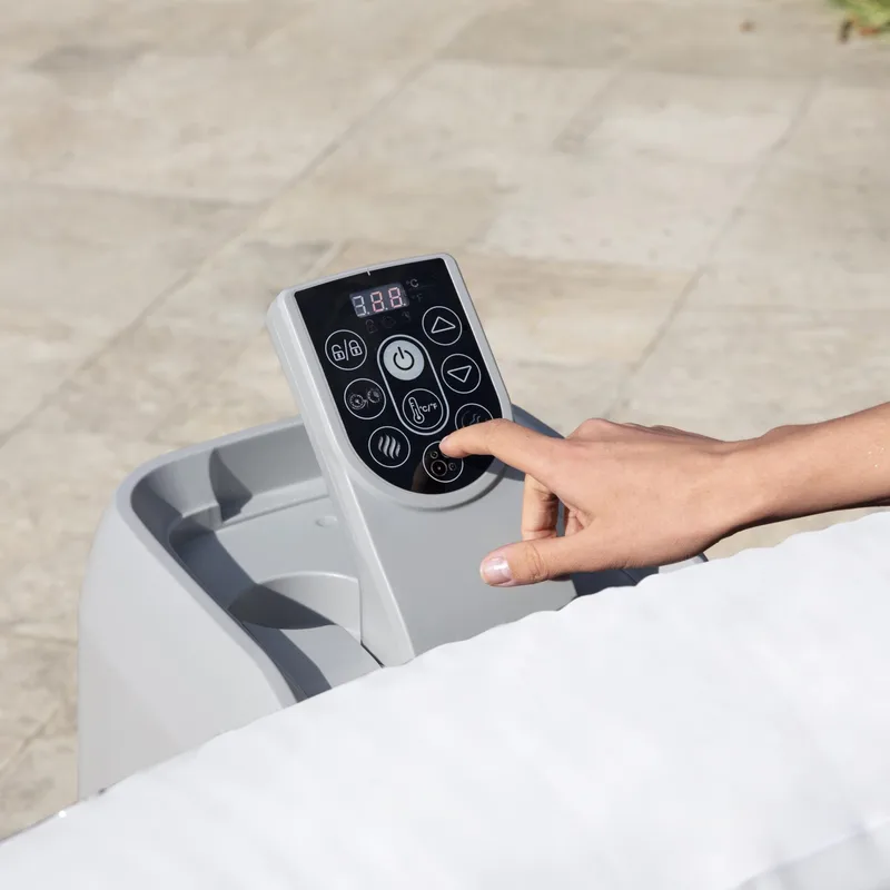 Lay-Z Spa Hollywood Airjet | Bestway uppblåsbart spabad 4-6 personer - Trädgård & spabad - Utomhusbad - Spabad - Uppblåsbart spa