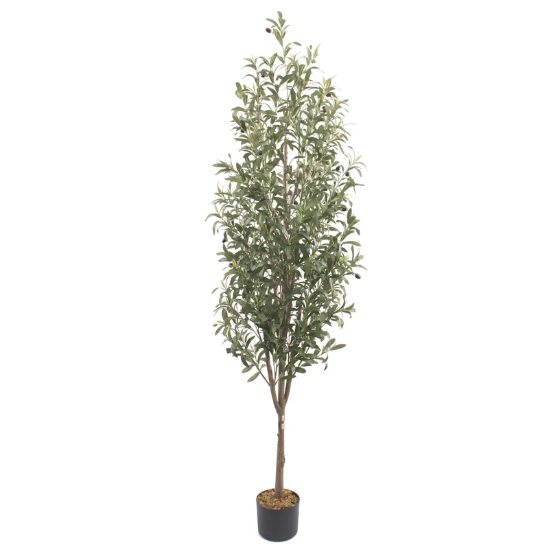 Konstgjort plastolivträd 190 cm | Underhållsfritt med realistiska blad