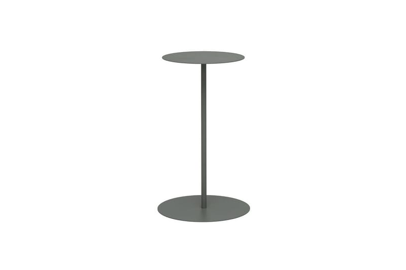 Hillerstorp Jet Set Sidobord Utomhus Ø35x74 cm Grågrön, Grågrön