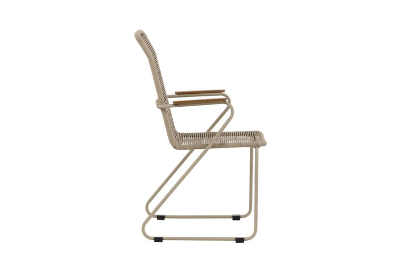 Matstol Bois Utomhus - beige - Utemöbler - Balkong - Balkongmöbler - Balkongstol