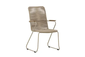Matstol Bois Utomhus - beige - Utemöbler - Balkong - Balkongmöbler - Balkongstol