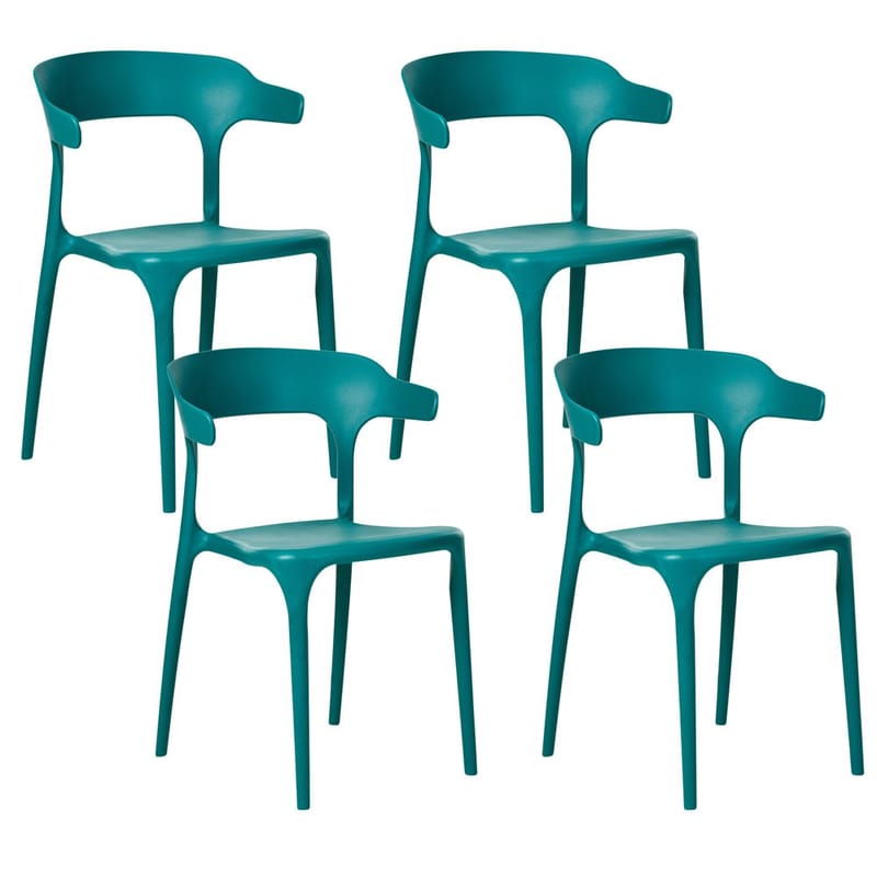 Matstol Gubbio 4-pack, Grön