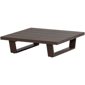 Soffbord Bear 87 cm Utomhus - Brun - Utemöbler - Balkong - Balkongmöbler - Balkongbord